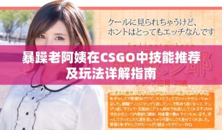 暴躁老阿姨在CSGO中技能推薦及玩法詳解指南