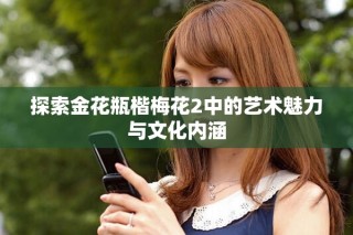 探索金花瓶楷梅花2中的藝術魅力與文化內涵