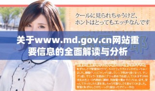 關于www.md.gov.cn網站重要信息的全面解讀與分析