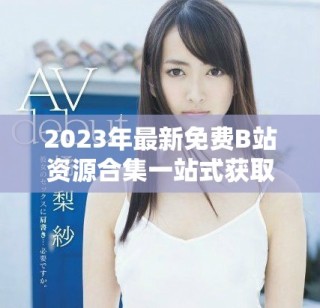 2023年最新免費B站資源合集一站式獲取永不收費