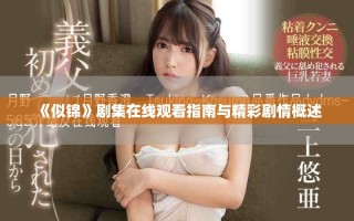 《似錦》劇集在線觀看指南與精彩劇情概述