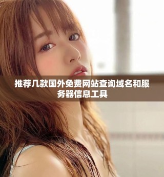 推薦幾款國外免費(fèi)網(wǎng)站查詢域名和服務(wù)器信息工具
