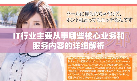 IT行業(yè)主要從事哪些核心業(yè)務(wù)和服務(wù)內(nèi)容的詳細(xì)解析 IT行業(yè)主要從事哪些核心業(yè)務(wù)和服務(wù)內(nèi)容的詳細(xì)解析