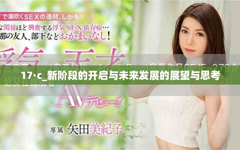 17·c_新階段的開啟與未來發(fā)展的展望與思考 17·c_新階段的開啟與未來發(fā)展的展望與思考