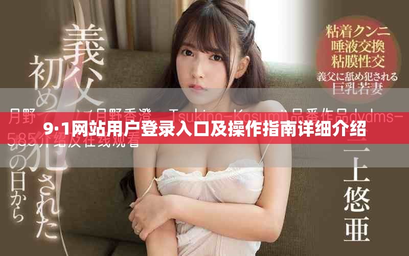 9·1網(wǎng)站用戶登錄入口及操作指南詳細(xì)介紹