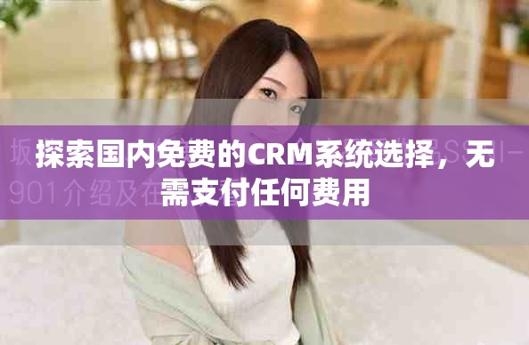 探索國內免費的CRM系統選擇，無需支付任何費用