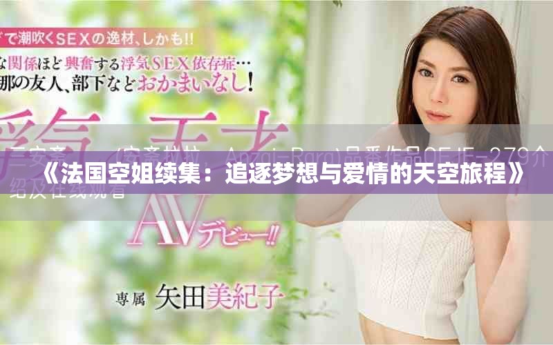 《法國空姐續集：追逐夢想與愛情的天空旅程》