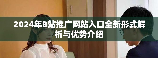 2024年B站推廣網站入口全新形式解析與優勢介紹
