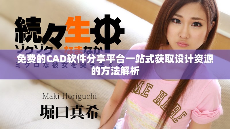 免費的CAD軟件分享平臺一站式獲取設計資源的方法解析