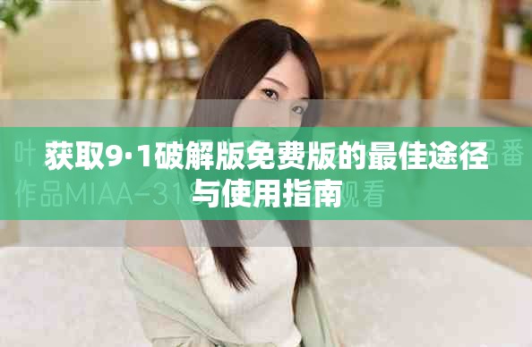 獲取9·1破解版免費版的最佳途徑與使用指南
