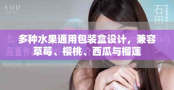 多種水果通用包裝盒設計,兼容草莓、櫻桃、西瓜與榴蓮 多種水果通用包裝盒設計,兼容草莓、櫻桃、西瓜與榴蓮