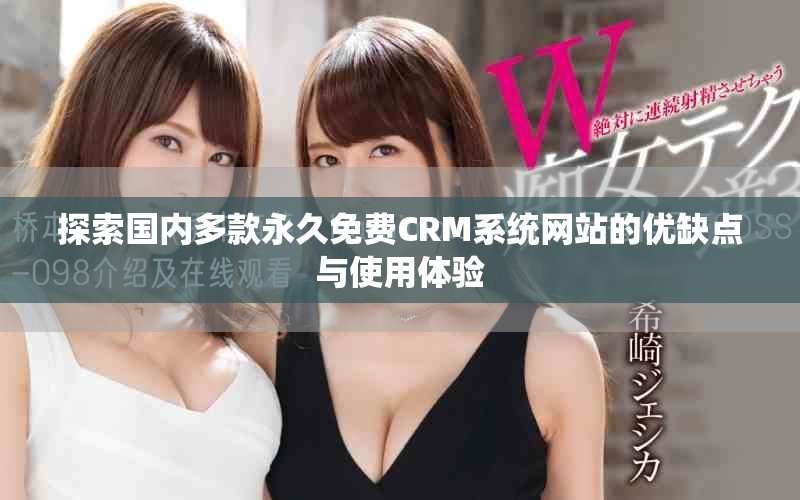 探索國內多款永久免費CRM系統網站的優缺點與使用體驗